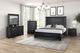 Furniture of America® Ashbourne Black California King Panel Bed-2