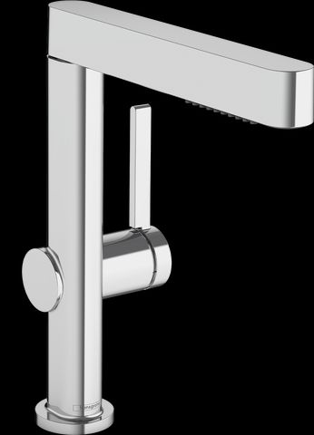 Hansgrohe Finoris Chrome 9" Single-Hole Faucet with 2-Spray Pull-Out-0