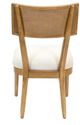 Martin Furniture Quincy Golden Brown/Off-White Side Chair-3