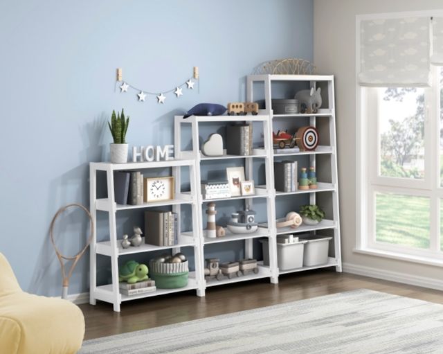 Homelegance® Sloane White 67' Bookcase-1