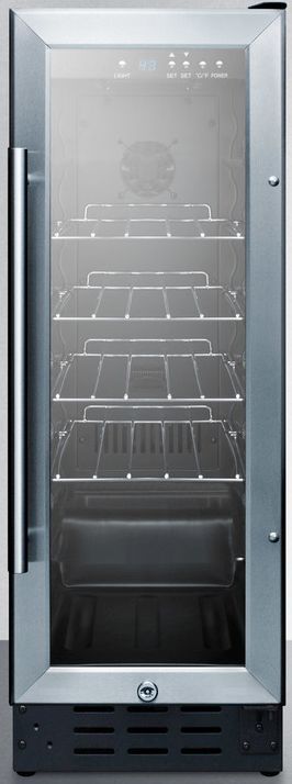 Summit® Commercial Series 12" 2.2 Cu. Ft. Stainless Steel Beverage Center-0
