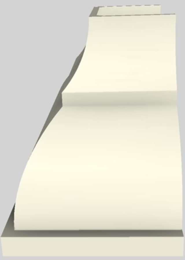 Vent-A-Hood® Designer Series 42" Biscuit Wall Mounted Range Hood-1