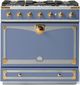 La Cornue CornuFe´ 90 36" Provence Blue Slide-In Dual Fuel Range-0