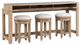 Liberty Furniture Millstone 4-Piece Nutmeg Console Bar Table Set-0