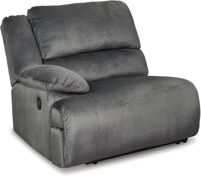 Signature Design by Ashley® Clonmel 6-Piece Charcoal Reclining Right-Arm Facing Sectional and Chaise with Console-2