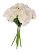 A & B Home White 14" Rose and Hydrangea-0