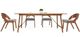 VIG Furniture Modrest Oritz Brown Dining Table-3