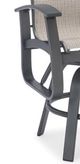 Telescope Casual Belle Isle Sling Bar Height Swivel Arm Chair-1