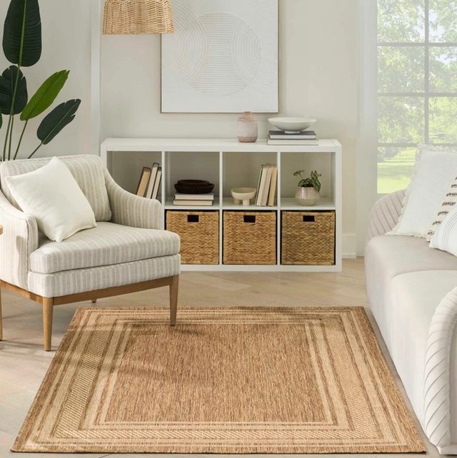Nourison Home™ Horizon HOZ03 Natural 5'x7' Style 2 Area Rug-1