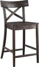 Elements International Coronado Chocolate Counter Stool-0