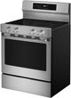 KitchenAid® 30" PrintShield™ Stainless Steel Freestanding Electric Range with Convection Cooking Modes-4
