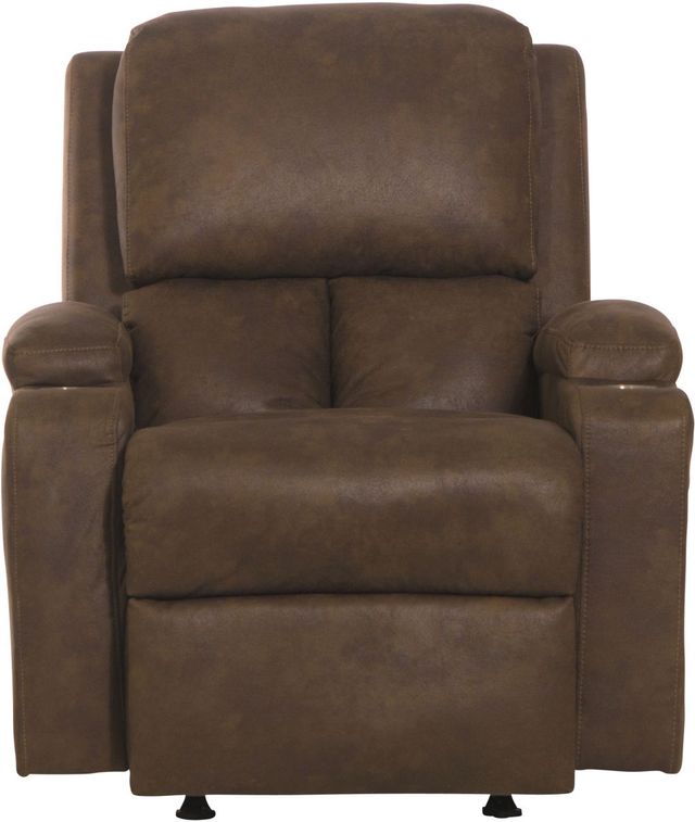 Catnapper® Kyle Walnut Rocker Recliner-2