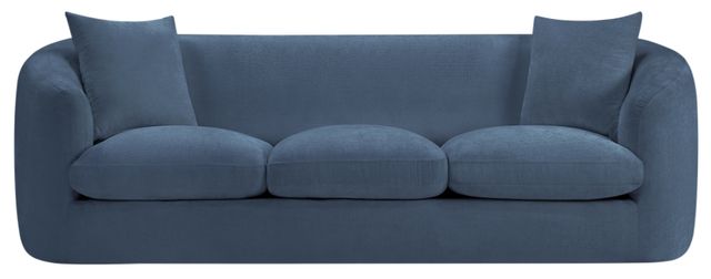 Meridian Furniture Penelope Light Blue Upholstered Sofa-1