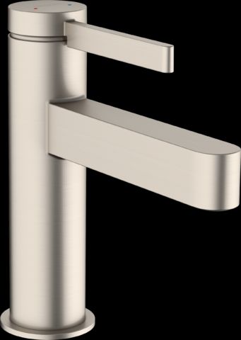Hansgrohe Finoris Brushed Nickel 4" Single-Hole Faucet with Pop-Up Drain-0