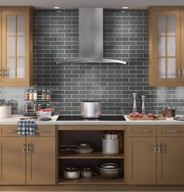 GE Profile™ 36" Stainless Steel Wall Mounted Range Hood-2