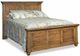 Durham Furniture Hudson Falls Aged Wheat Queen Panel Bed-0