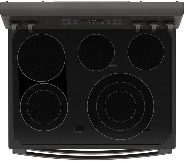 GE Profile™ 30" Fingerprint Resistant Black Stainless Steel Smart Freestanding Electric Range-2