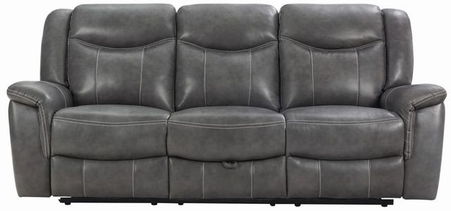 Coaster® Conrad 2 Piece Grey Power Reclining  Living Room Set-1
