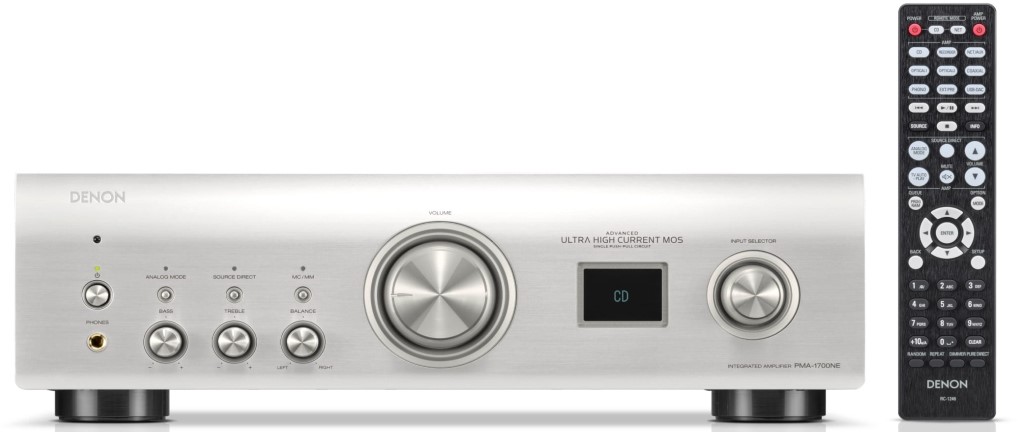 Denon® 2 Channel Silver Integrated Amplifier | Hi Fi Buys