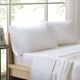 Olliix by Sleep Philosophy White Set of 2 Standard Case 300 Thread Count Liquid Cotton Pillow Case-0