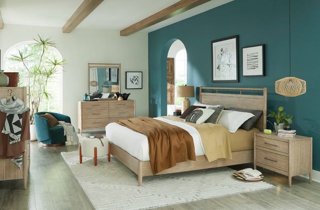 aspenhome® Shiloh Champagne 2-Drawer Nightstand-2