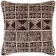Surya Binga Dark Brown 20"x20" Toss Pillow with Polyester Insert-0
