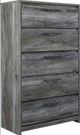 Signature Design by Ashley® Baystorm 4-Piece Gray Queen Panel Storage Bed Set-3