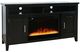 Jofran Inc. Urban Icon Black Electric Fireplace Media Console-0