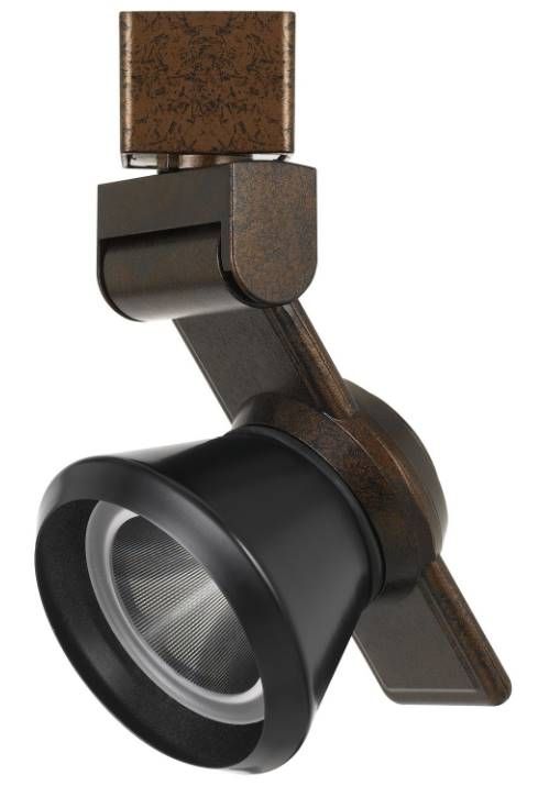 Cal® Lighting & Accessories Black/Rust Track Light-0