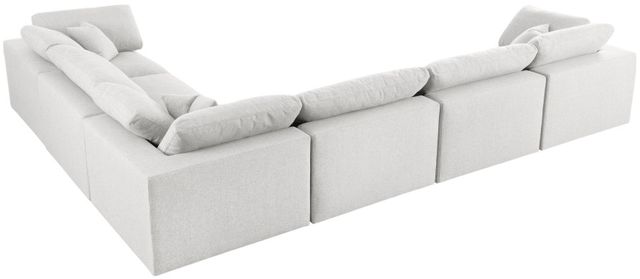 Meridian Furniture Serene 6-Piece Cream 158" Modular Sectional-3