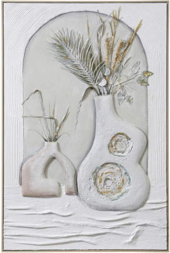 StyleCraft Gray Dimensional Arrangement Wall Art-0
