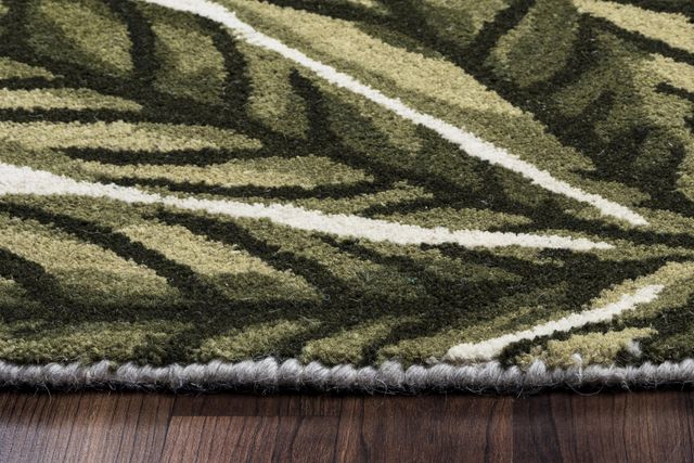 Rizzy Home Cabot Bay Sage 5' x 8' Rug-3