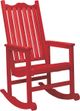 C.R. Plastic Generation Line Red Porch Rocker-0