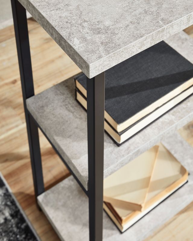 Signature Design by Ashley® Lazabon Black/Gray Office Desk-2