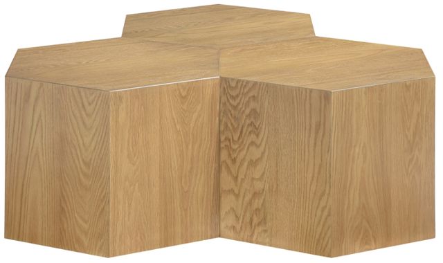 Meridian Furniture Eternal 3-Piece Natural Modular Coffee Table Set-1