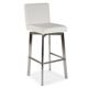 Moe's Home Collection Giro Stainless Steel/White Swivel Counter Stool-0