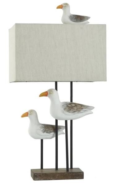 Stylecraft White Piper Shore Table Lamp-0