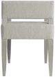 Bernhardt Cornelia Gray/Nebbia Upholstered Bench-3