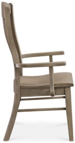 Bassett® Furniture Customizable BenchMade Holden Oak Dining Arm Chair-1