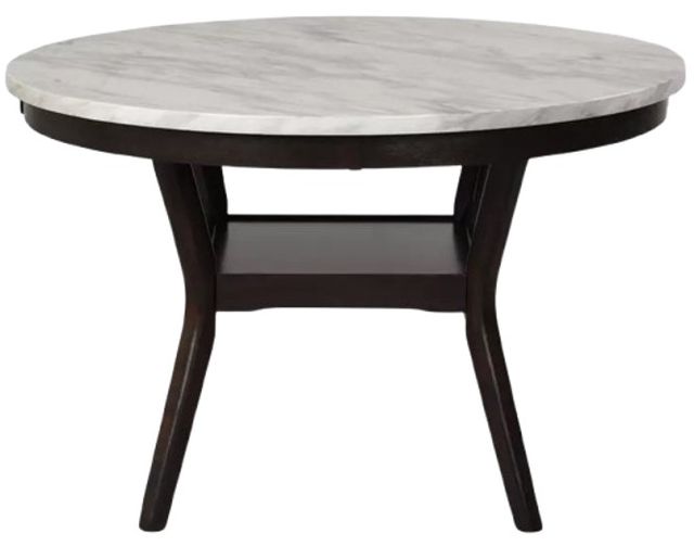 New Classic® Home Furnishings Celeste 5-Piece Espresso/Gray Dining Table Set-2