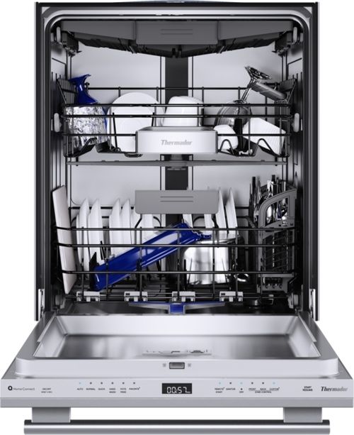 Thermador® Sapphire® 24" Stainless Steel Top Control Built In Dishwasher-2