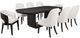 Coaster® Leandro 9-Piece Burnished Black/Cream Dining Set-0