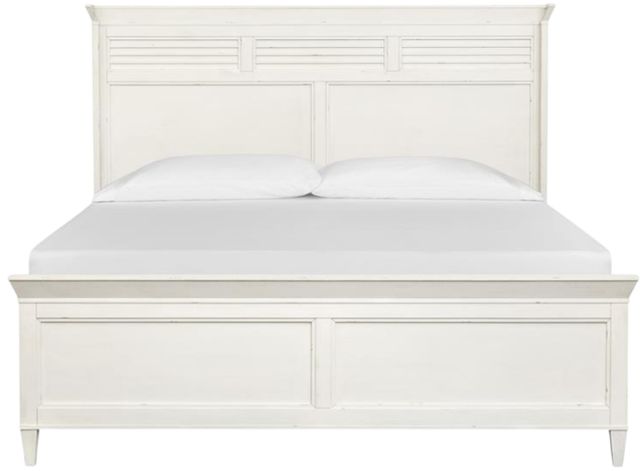 Magnussen Home® Echo Isles Driftwood and Sea Pearl King Panel Headboard-3
