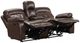 Furniture of America® Osias Brown Manual Reclining Loveseat-1