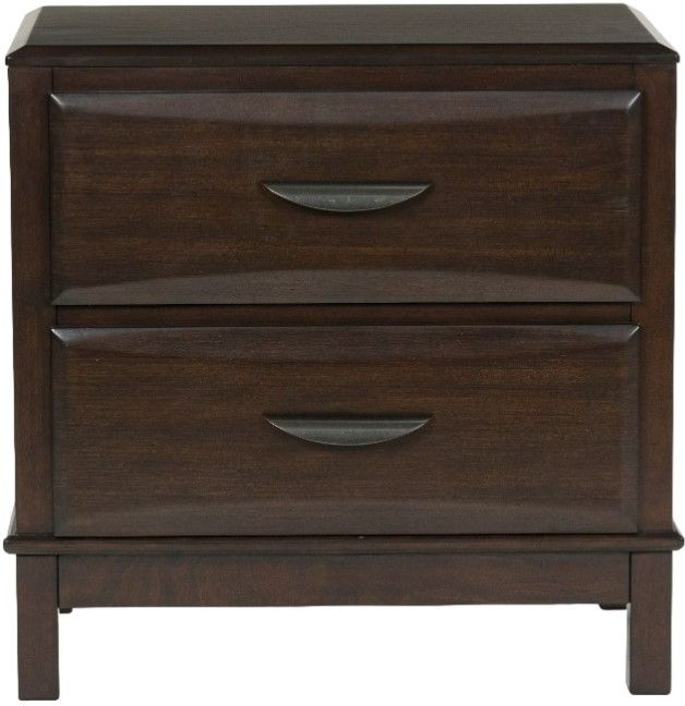 Benchcraft® Vanmore Dark Brown Nightstand-2