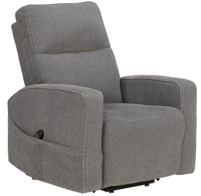 Signature Design by Ashley® Starganza Gray Power Lift Recliner-2