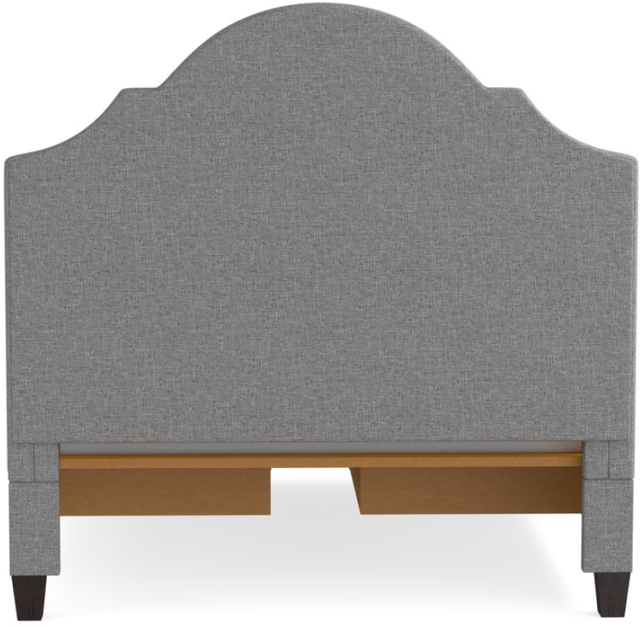 Bassett® Furniture Custom Upholstered Beds Barcelona Bonnet Storage Bed-2