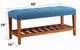 ACME Furniture Charla Light Blue/Oak Bench-3