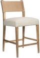 Four Hands Ferris Thames Cream/Winchester Beige Counter Stool-0