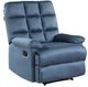 Homelegance® Colin Blue Reclining Chair-0